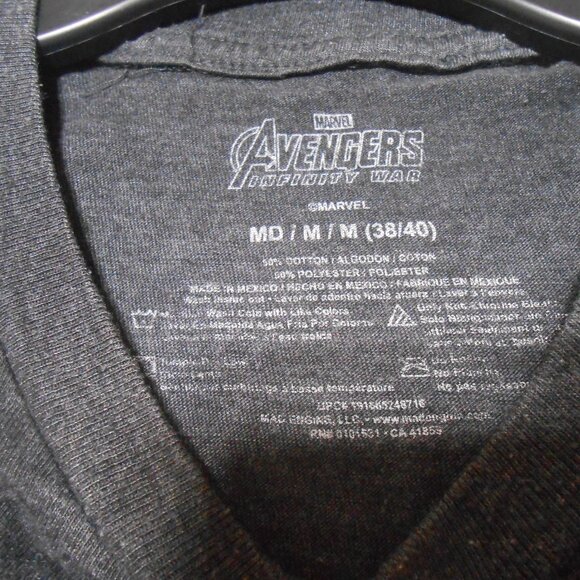 Mens Marvel Avengers Infinity War SS T-Shirt Top Size M 38/40 multi-colored π¨π¦ - Picture 3 of 9